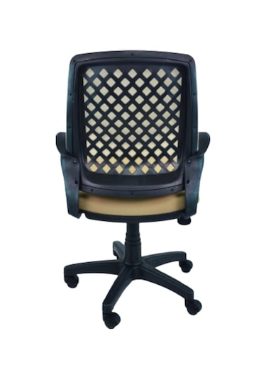 Clk-06 Fileli Petek Ofis Büro Bilgisayar Koltuğu Sandalyesi Cappucino