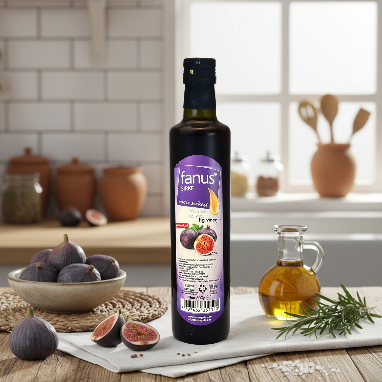 Fanus İncir Sirkesi 500 G