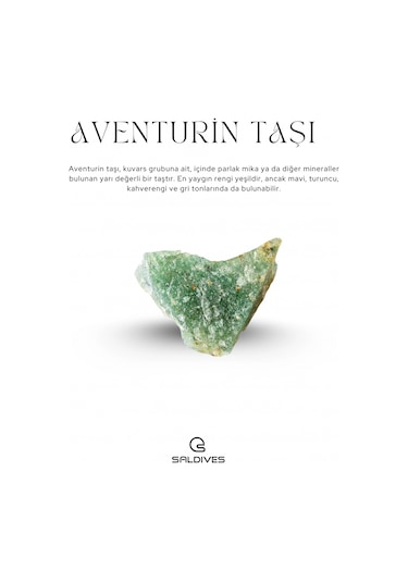 Aventurin Doğaltaş Kolye Diğer