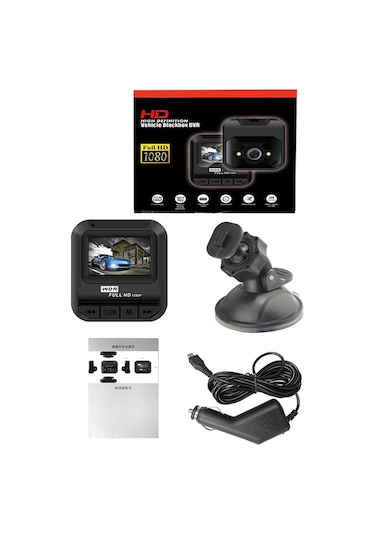 Wezone 1.6 İnç Ekranlı 1080p Tam Hd Araç Dvr Sürücü Kaydedici - Sürekli Kayıt Fonksiyonu İle Kompakt Tasarım