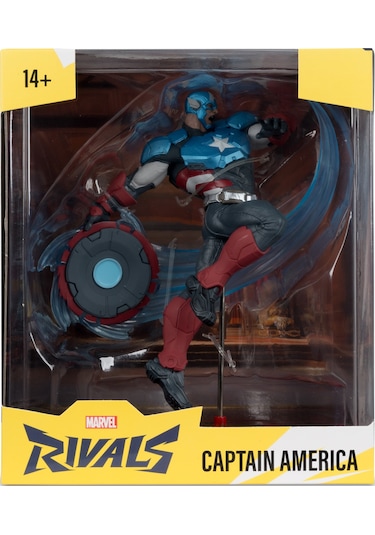 Mcfarlane Toys- Marvel Rivals Captain America 1:10 Scale Collectible