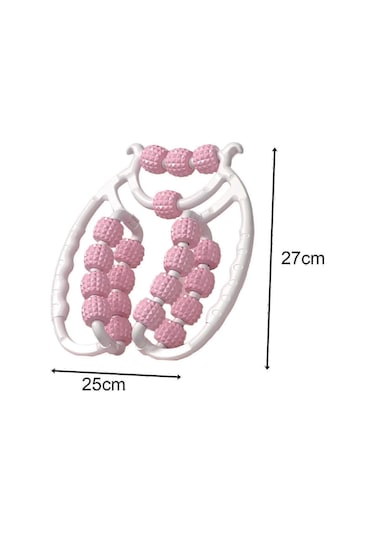 Masaj Silindiri Relax Silindiri 20 Tekerlek Tüp Şeklinde Cihaz Kol Bacak Masajı Golf Dirseği Boyun Bacak İçin Dairesel Bacak Kelepçeleri Vad Blau Çok Renkli
