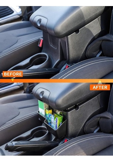 Wondernest 2025 Yükseltmesi Saklama Orta Lichen Kutusu, Konsol Jk Jeep Asma 2011-2018 İçin Pratik Ve Şık Depolama Çözümü Siyah