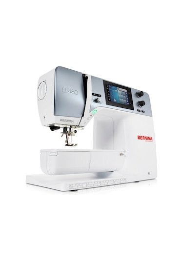 Bernina B480 Piko Makinesi Beyaz - Gri