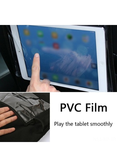 Novahub Araba Koltuğu Tablet Tutucu, Su Geçirmez Seyahat Düzenleyici, Çok Cepli, Ayarlanabilir