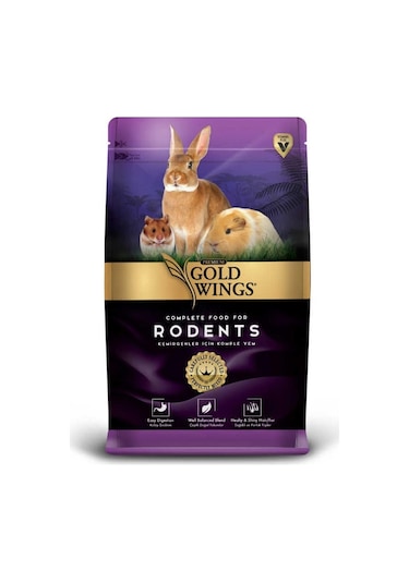 Gold Wings Premium Kemirgen Yemi 1 KG