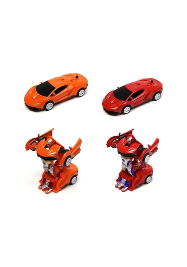 668-2 Powerful Plastik Robota Dönüşen Araba Vardem