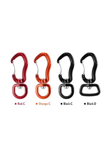 Dancemonkey Hafif Alüminyum Karabina - 360 Dönüş, 440lb Çekme Gücü