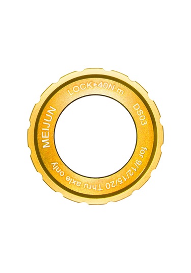 Ximistore9 Mtb Merkezi Kilitleme Disk Kapağı - Altın, Alüminyum, Evrensel Uyum, Hızlı Montaj, Disk Ve Kilidi Korumak