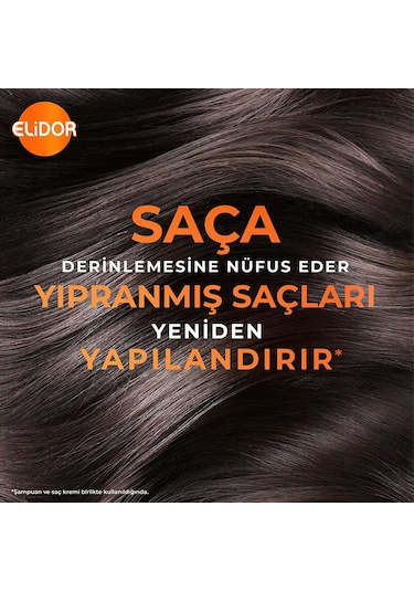 Elidor Anında Onarıcı Saç Bakım Şampuanı 3 x 650 ML