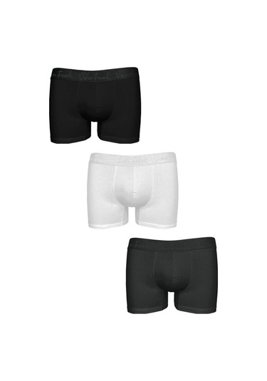 John Frank 3'lü Erkek Boxer Jf3bmod02 Çok Renkli