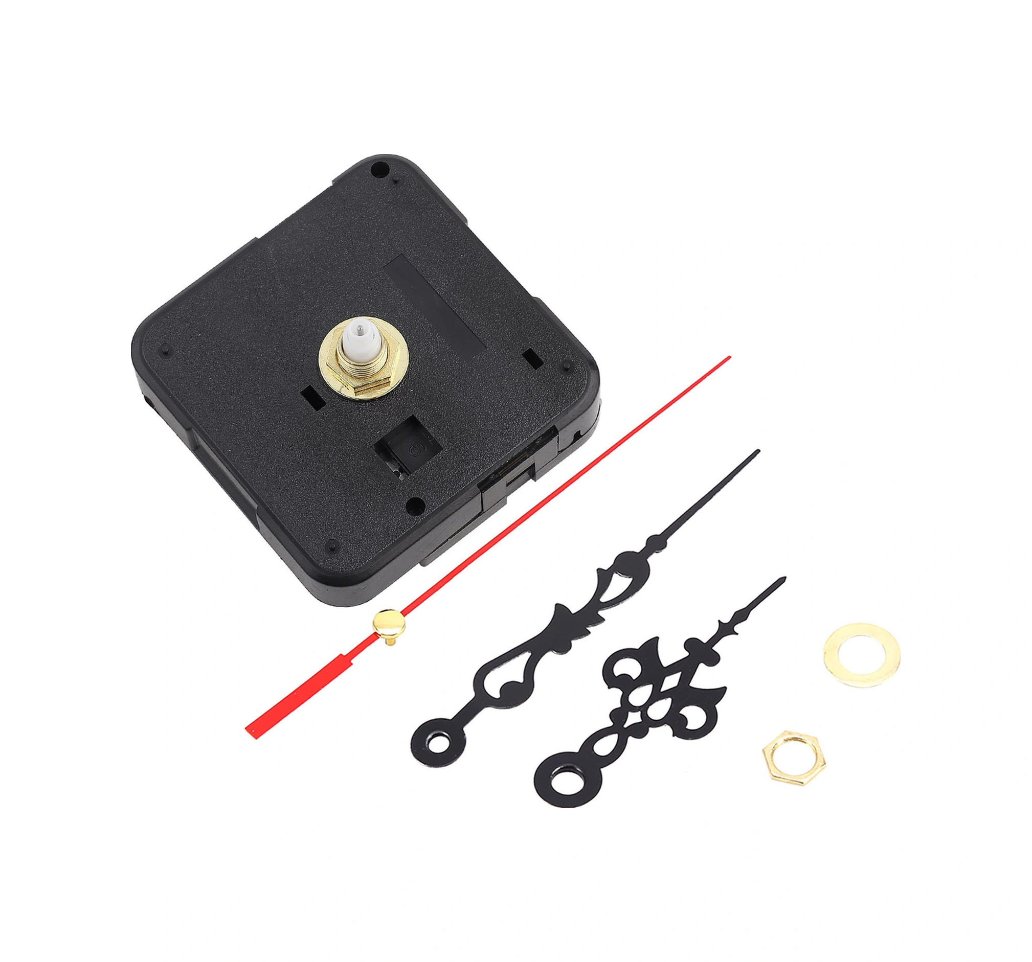 Hangfox Yüksek Kaliteli Saat Hareketi - Tamir Ve Değiştirme İçin Kolay Kurulum, 1.5v Aa Pil İle Çalışır 55x55x16mm