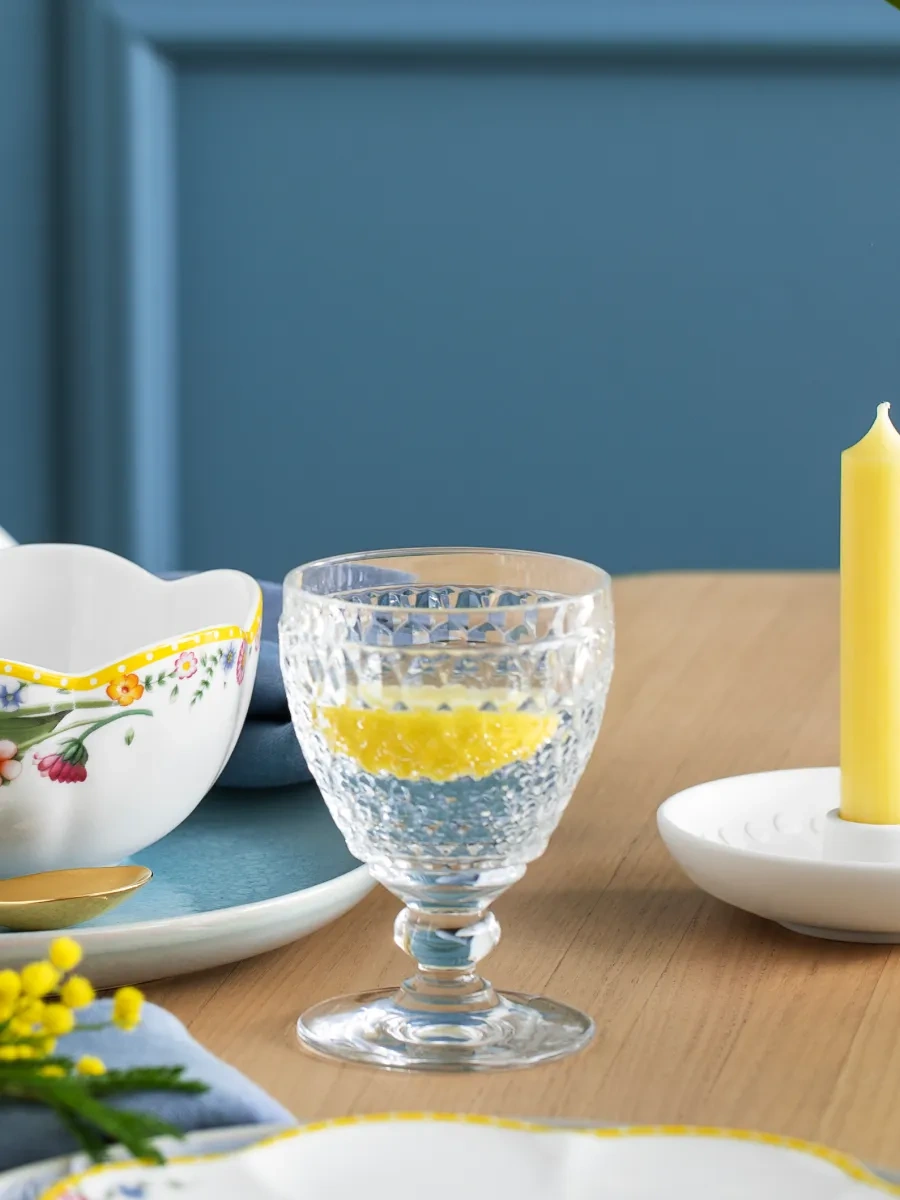 Villeroy & Boch Beyaz Şarap Bardağı, Boston, Kristal Cam 437267118 Beyaz