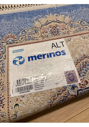 Merinos Osmanlı Ipeksi Serisi 200x290 Ebatlı+tozsuz Halı