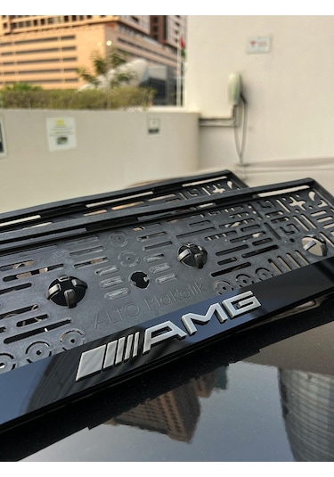 3d Mercedes Amg Takmatik Plakalık Pleksi