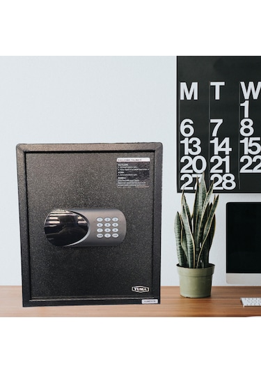 Yuma Ym-802-l Elektronik Şifreli Ve Anahtarlı Çelik Kasa
