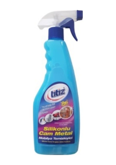 Titiz Silikonlu Cam Metal Mobilya Temizleyicisi 500 ML