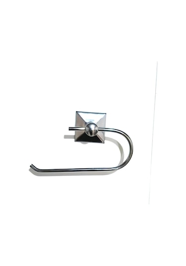 Paslanmaz Açık Wc Kağıtlık Yapışkanlı Pratik Kağıtlık Tuvalet Kağıtlığı Krom