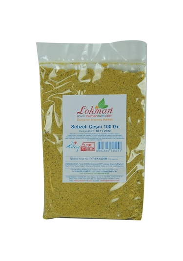 Lokman Sebzeli Çeşni Magi Baharatı 100 G