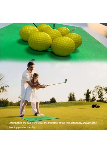 Cbtx Outdoor Taşınabilir Golf Uygulama Eğitim Seti Yeşil