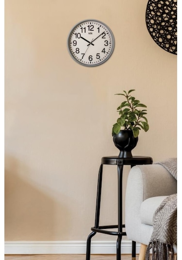 Digithome Venüs Minimalist Duvar Saati 26cm Gri K-venus-grı C320.230 Gri