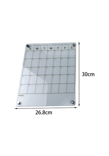 Suntek Buzdolabı Özel Etkinlikler Ofisi Için Akrilik 26,8cmx30cmx3cm