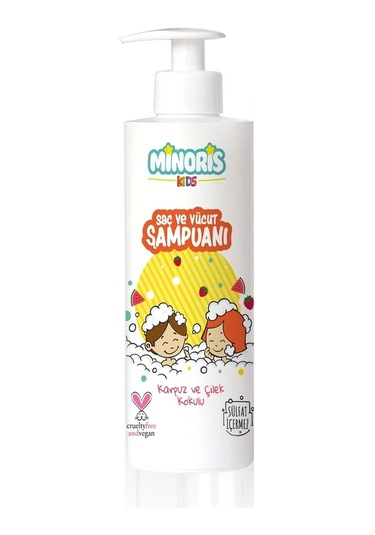 Minoris Kids Organik Vücut ve Saç Şampuanı 400 ML