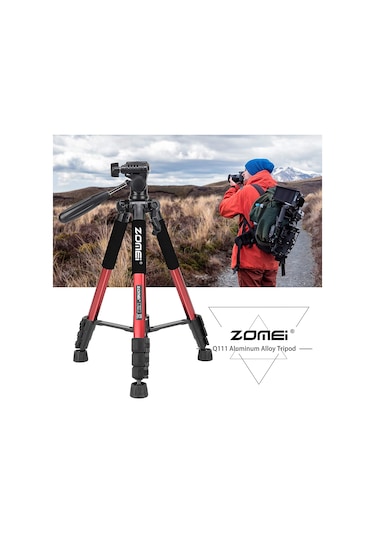 Canon Nikon DSLR Makineler ile Uyumlu Profesyonel Tripod