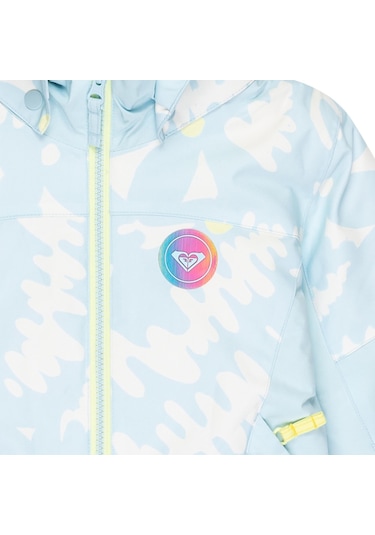 Roxy Roxy Snowy Tale Jk Kız Çocuk Mavi Snowboard Ceketi Bzm2 Mavi