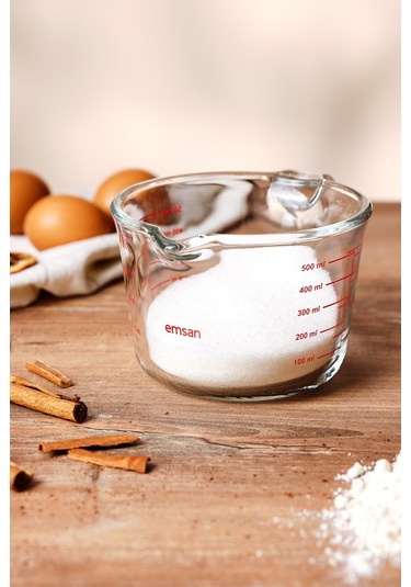 Emsan Iko 500 Ml Borosilikat Ölçü Kabı