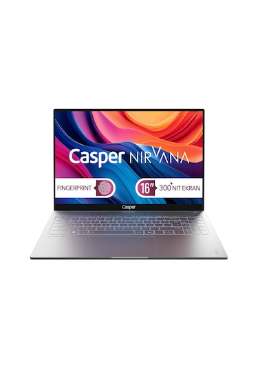 Casper Nirvana S100.210H-GU00P-G-F Core 5 210H 48 GB 250 GB SSD 16" W11H Dizüstü Bilgisayar