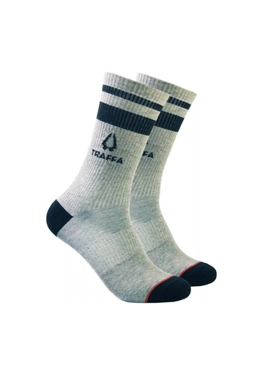 Traffa Erkek Uzun Çorap Base 213224637 Gri