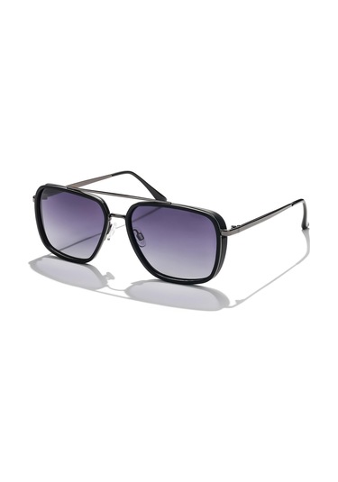 Hermod Rc159s-002-56 Polarize Unisex Güneş Gözlüğü Siyah