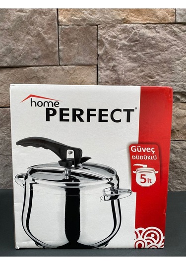 Home Perfect Çelik 5 Lt Klasik Düdüklü Tencere Güveç