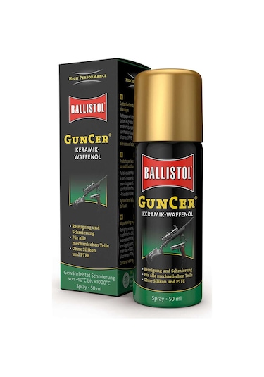 Ballistol Guncer Ceramic Gun Sprey Yağ 50 m Çok Renkli