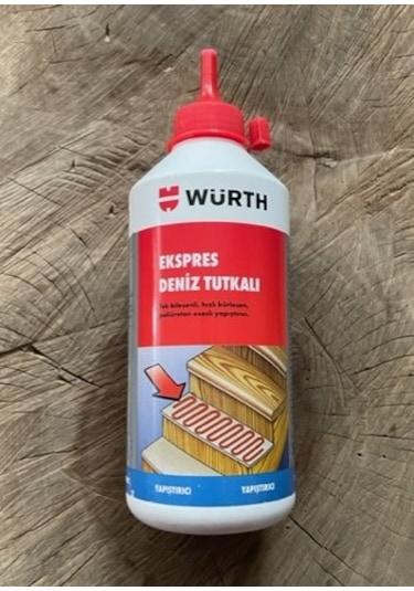 WÜRTH TUTKAL GÜÇLÜ YAPIŞTIRICI DENİZ TUTKALI AHŞAP MERMER VS 500M