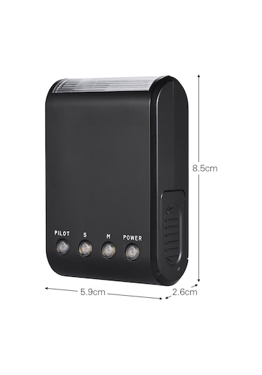 Youtek Ws-25 Taşınabilir Mini Flaş - Gn18, Aa Pil İle Çalışan, Siyah Fotoğrafçılık Işığı