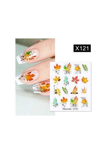 Su Transferli Nail Art Sticker X121 53013-21