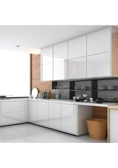 Trendooze Gaojunshop01 Su Geçirmez Duvar Kağıdı, 15.75x78.74 Inç, Beyaz, Kullanışlı Renk Seçenekleri