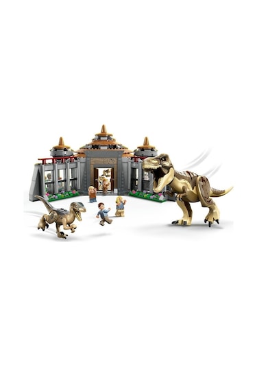 LEGO 76961 Jurassic World Ziyaretçi Merkezi: T. Rex Ve Raptor