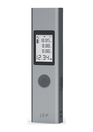 Moveevo Duka Ls-p Alüminyum Lazer Ölçer, 40 Metre Mesafe, 1mm Hassasiyet, Alan-hacim-açı Hesaplama, 200mah Pil İle Usb Şarj