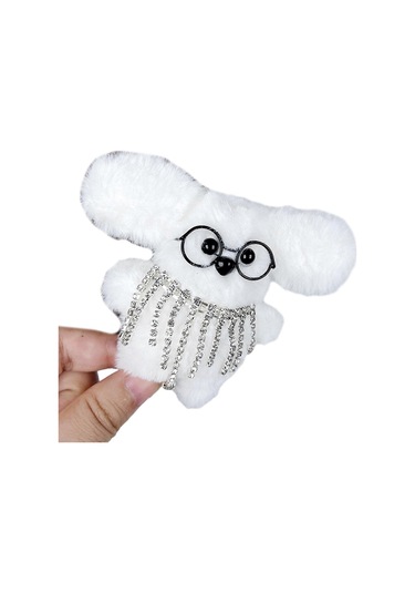 Karikatür Peluş Köpek Saç Tokası Tembel Saç Tokası Ördek 0008 Diğer