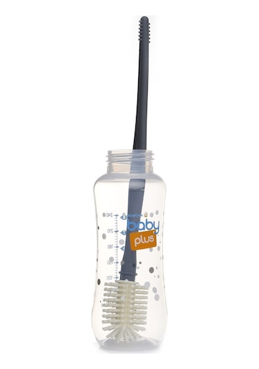 Baby Plus Silikon Uçlu Biberon Ve Emzik Temizleme Fırçası