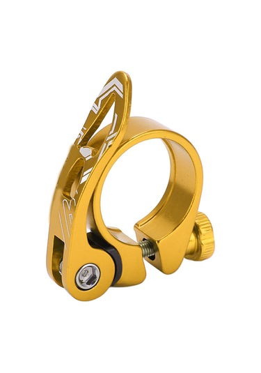 Fosenze Bolany Alüminyum Alyuminyum Bisiklet Oturma Postu Klembi 31.8mm Hızlı Serbest Kilitlenme Fonksiyonu Dağ Yolu Yolları İçin Altın Renkli Aksesuar Altın