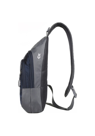 Tenfowee Su Geçirmez Naylon Çapraz Sırt Çantası: Hafif, Ayarlanabilir Ve Kulaklık Delikli, Her Yerde Kullanım İçin İdeal Koyu Mavi