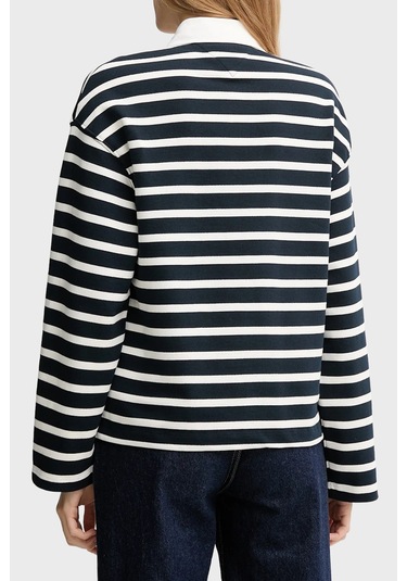 Tommy Hilfiger Bayan Polo Yaka Sweat Ww0ww47457 0y7 Lacivert-beyaz Lacivert-beyaz Tommy Hilfiger Bayan Polo Yaka Sweat Ww0ww47457 0y7 Lacivert-beyaz Lacivert-beyaz