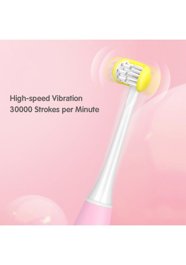 Mufunye "çocuklar İçin Şarj Edilebilir 3 Modlu U Şekilli Diş Fırçası - 2 Dakika Zamanlayıcılı"