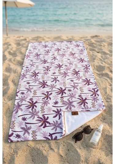 Plaj Havlusu 70 X 150 Breeze Mor