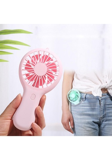 Mavi 1 Adet Usb Mini Rüzgar Enerjisi El Fanı, Kullanışlı Ve Ultra Sessiz, Yüksek Kaliteli Taşınabilir Ofis Fanı Wbl