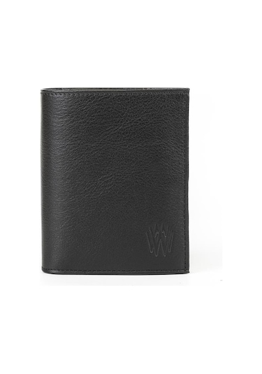 Bayderi Denis Hakiki Deri Erkek Cüzdan - Siyah